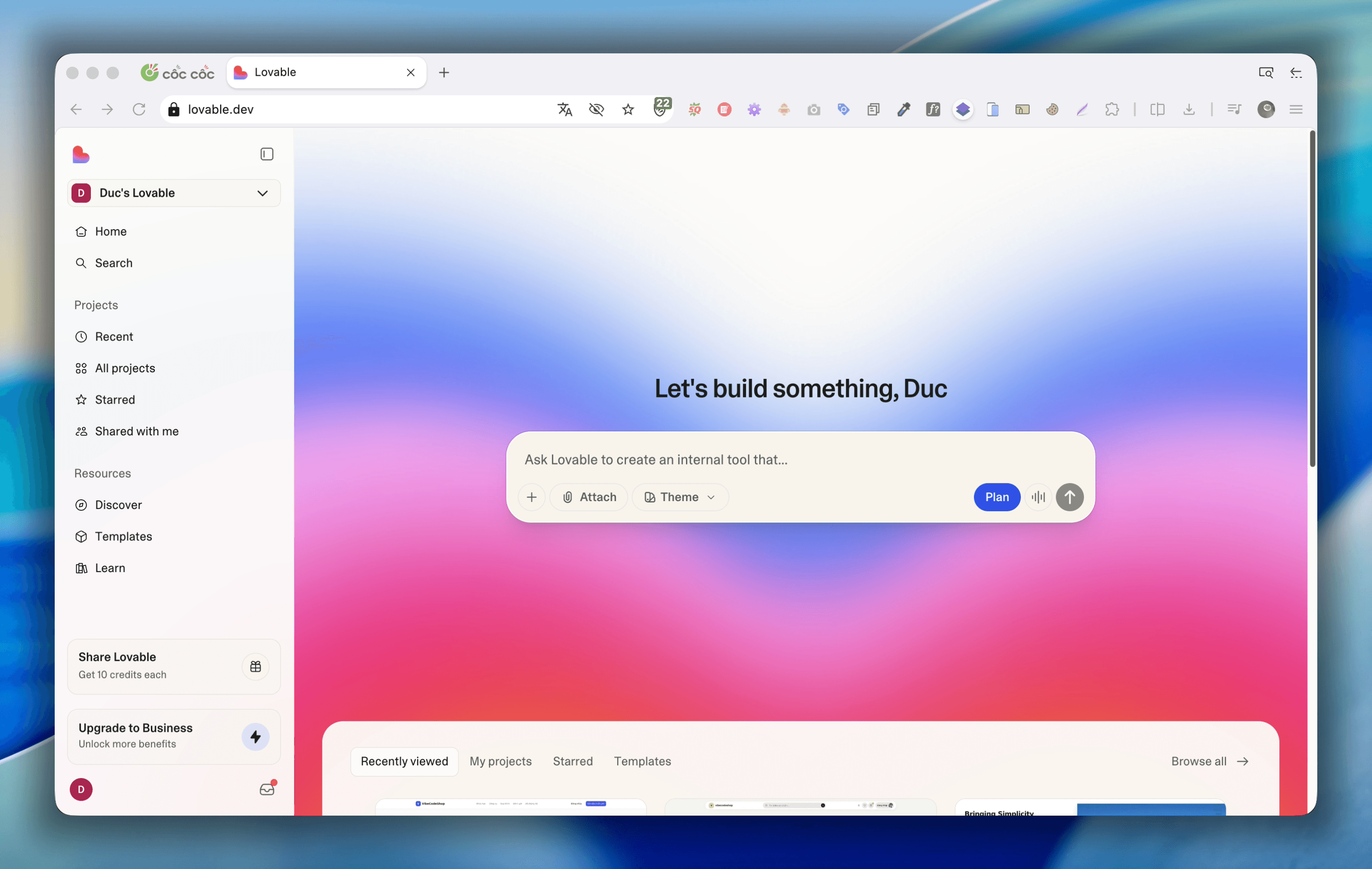 Học viên đang học tập